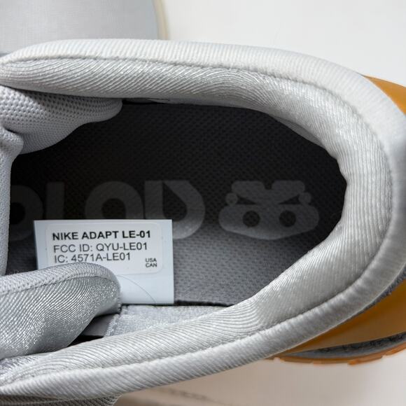 Nike Adapt Auto Max Motherboard GREY Fog Tech US Charger CW7304-001 Sz 4 main image 6